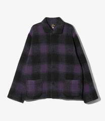 Widespread Collar Shirt - Wool Shaggy