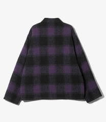 Widespread Collar Shirt - Wool Shaggy