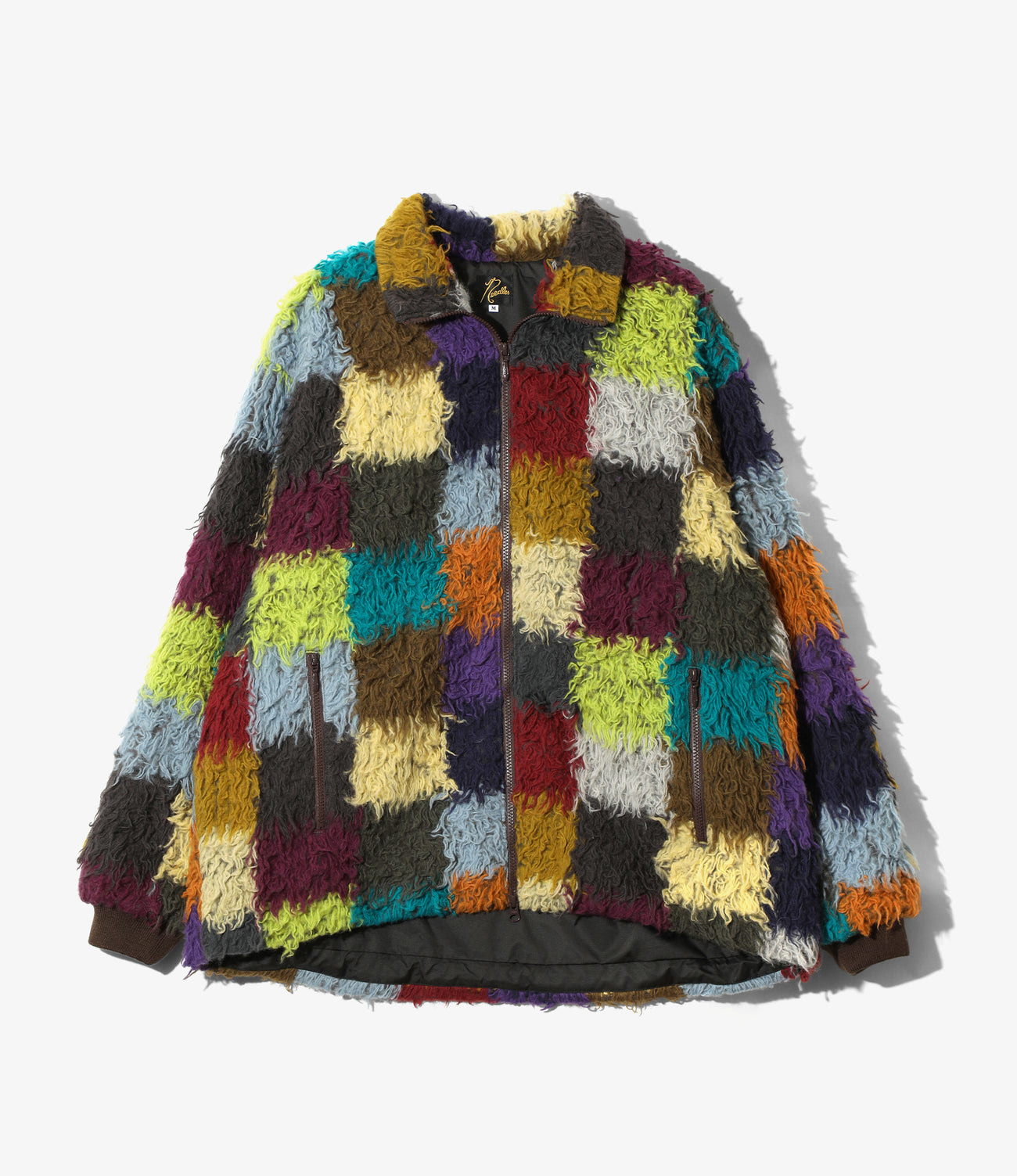 Fur Jacket - Multi Color Block