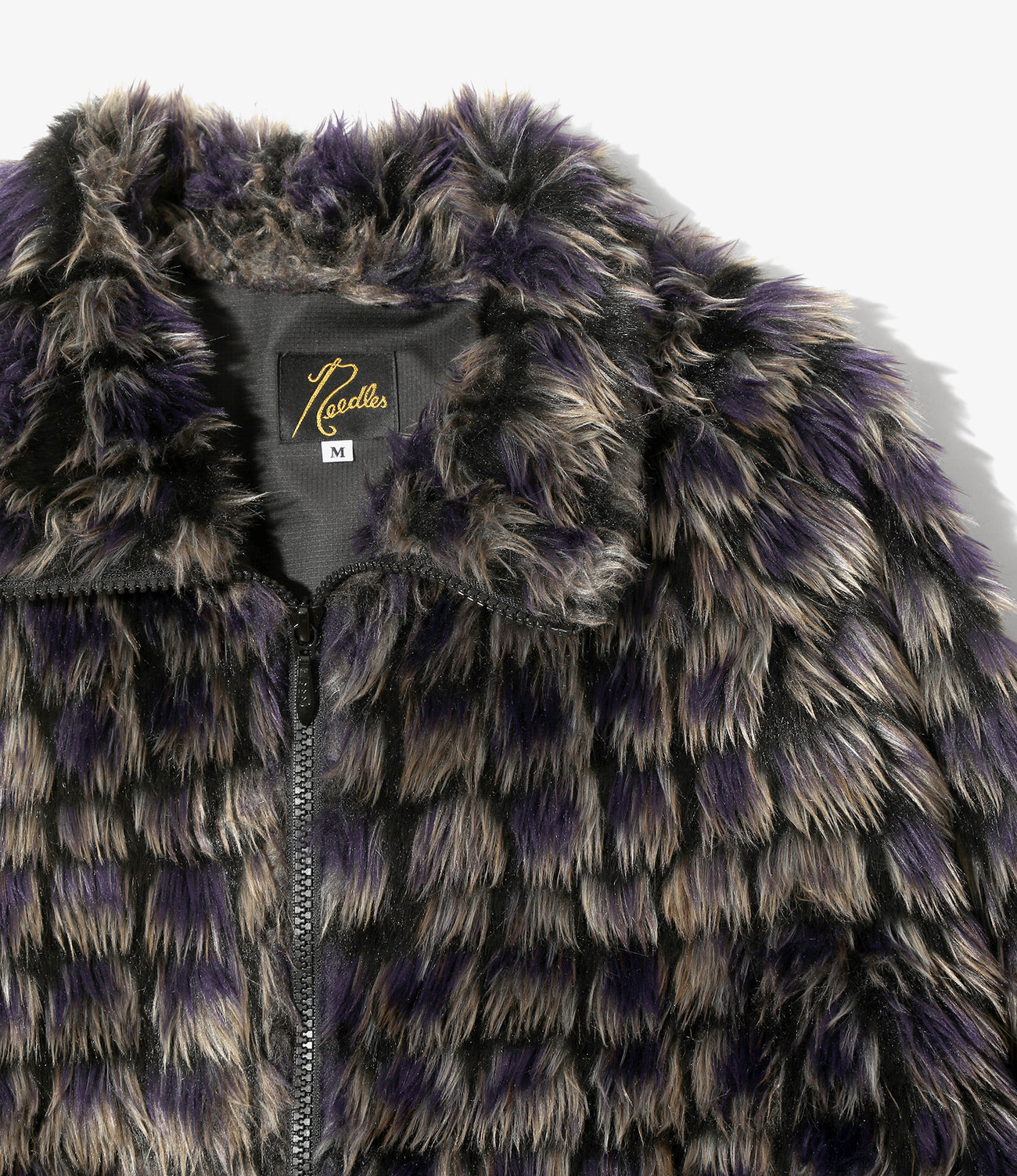 Raglan Fur Jacket - Crocodile Fur