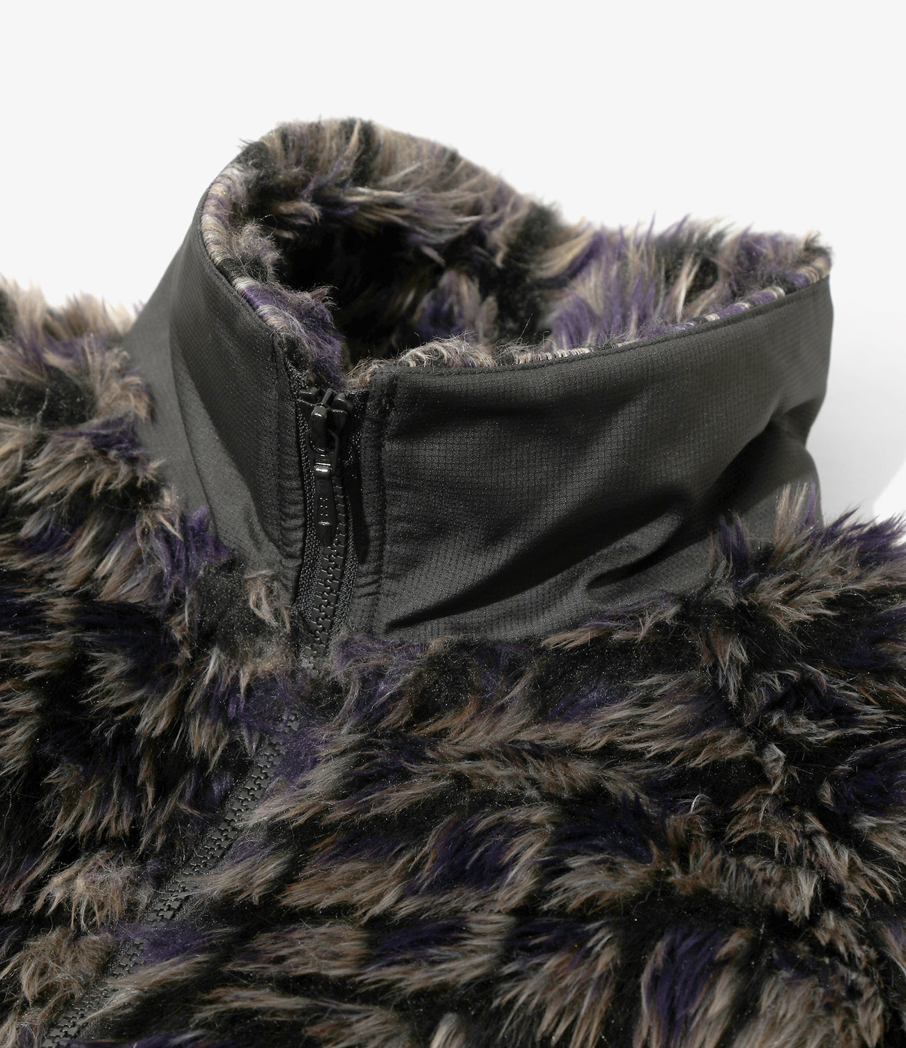 Raglan Fur Jacket - Crocodile Fur