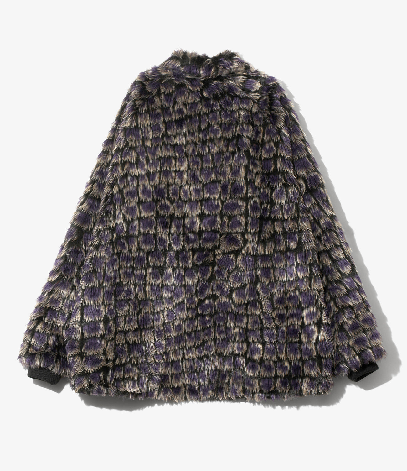 Raglan Fur Jacket - Crocodile Fur