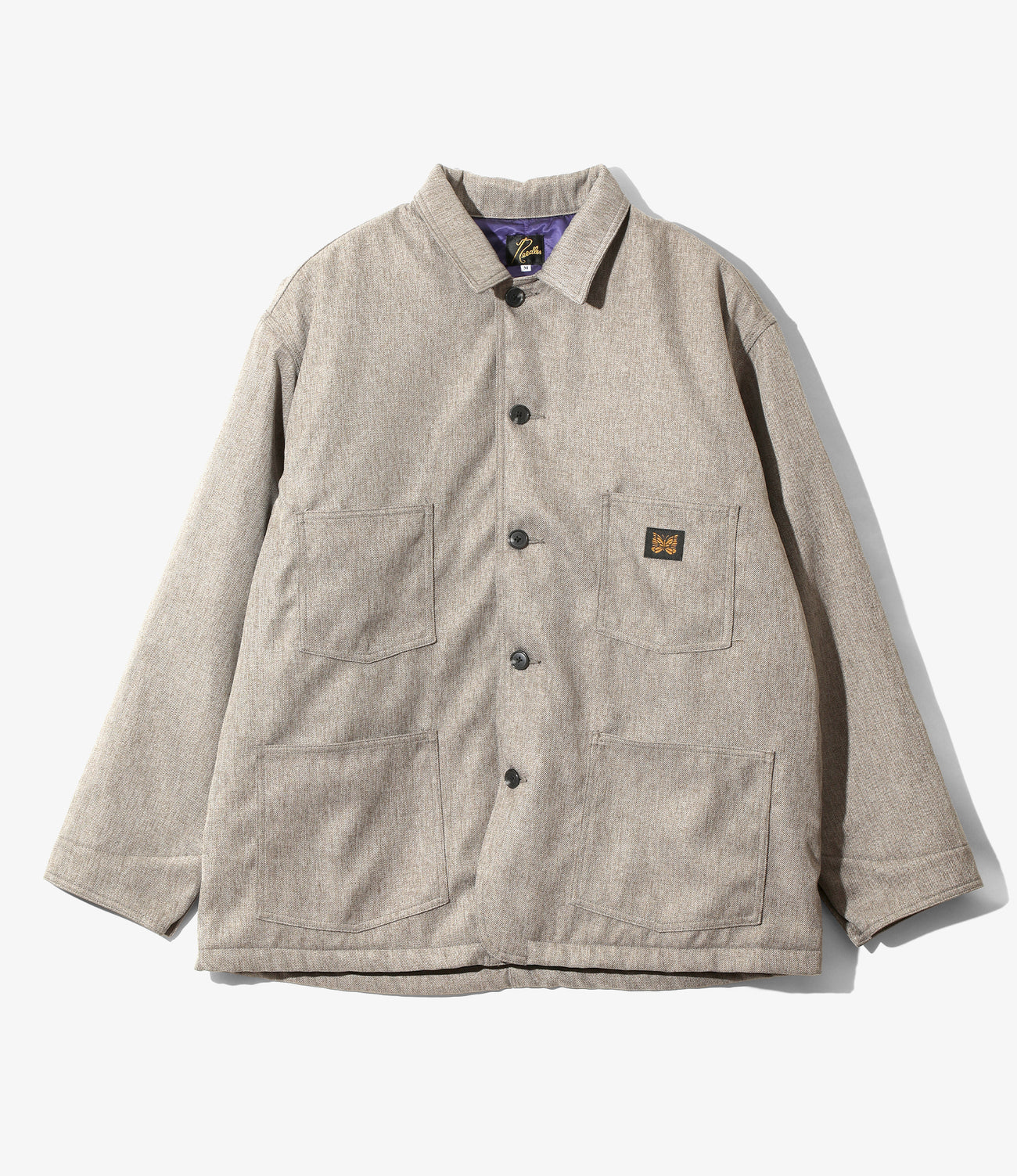 Railroad Coat - Melange Double Cloth