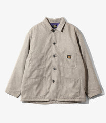Railroad Coat - Melange Double Cloth