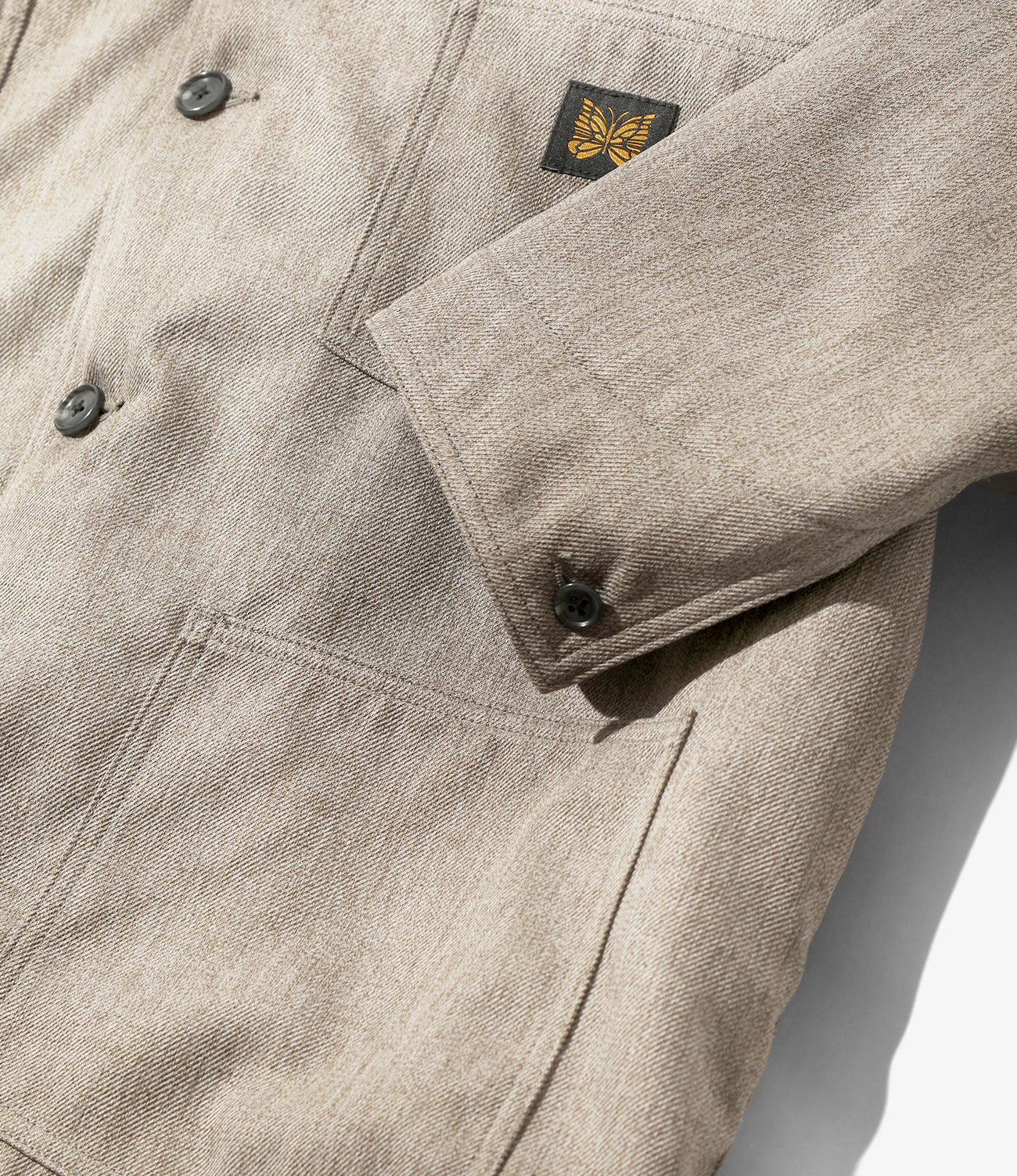 Railroad Coat - Melange Double Cloth