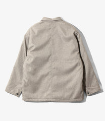 Railroad Coat - Melange Double Cloth