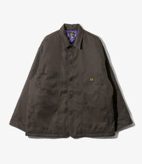 Railroad Coat - Melange Double Cloth