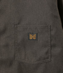 Railroad Coat - Melange Double Cloth