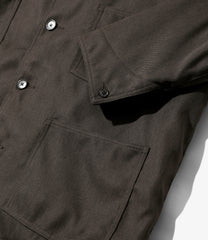 Railroad Coat - Melange Double Cloth