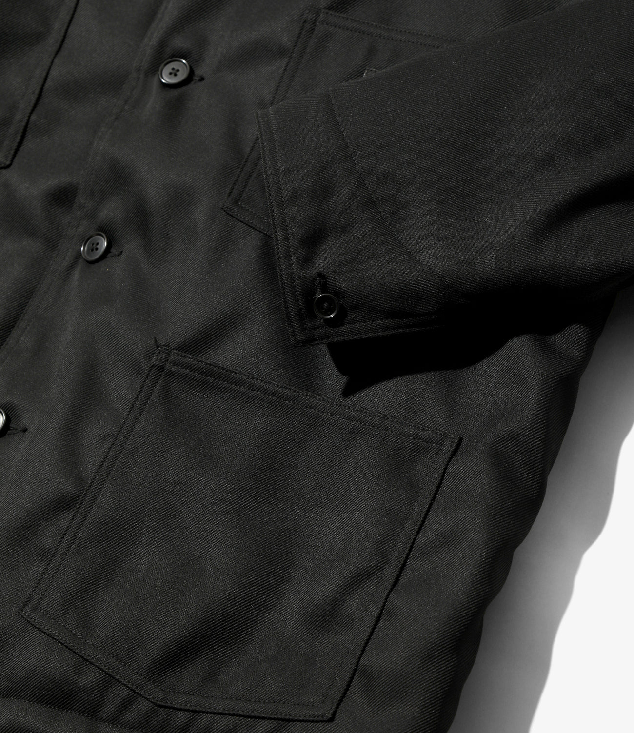 Railroad Coat - Melange Double Cloth