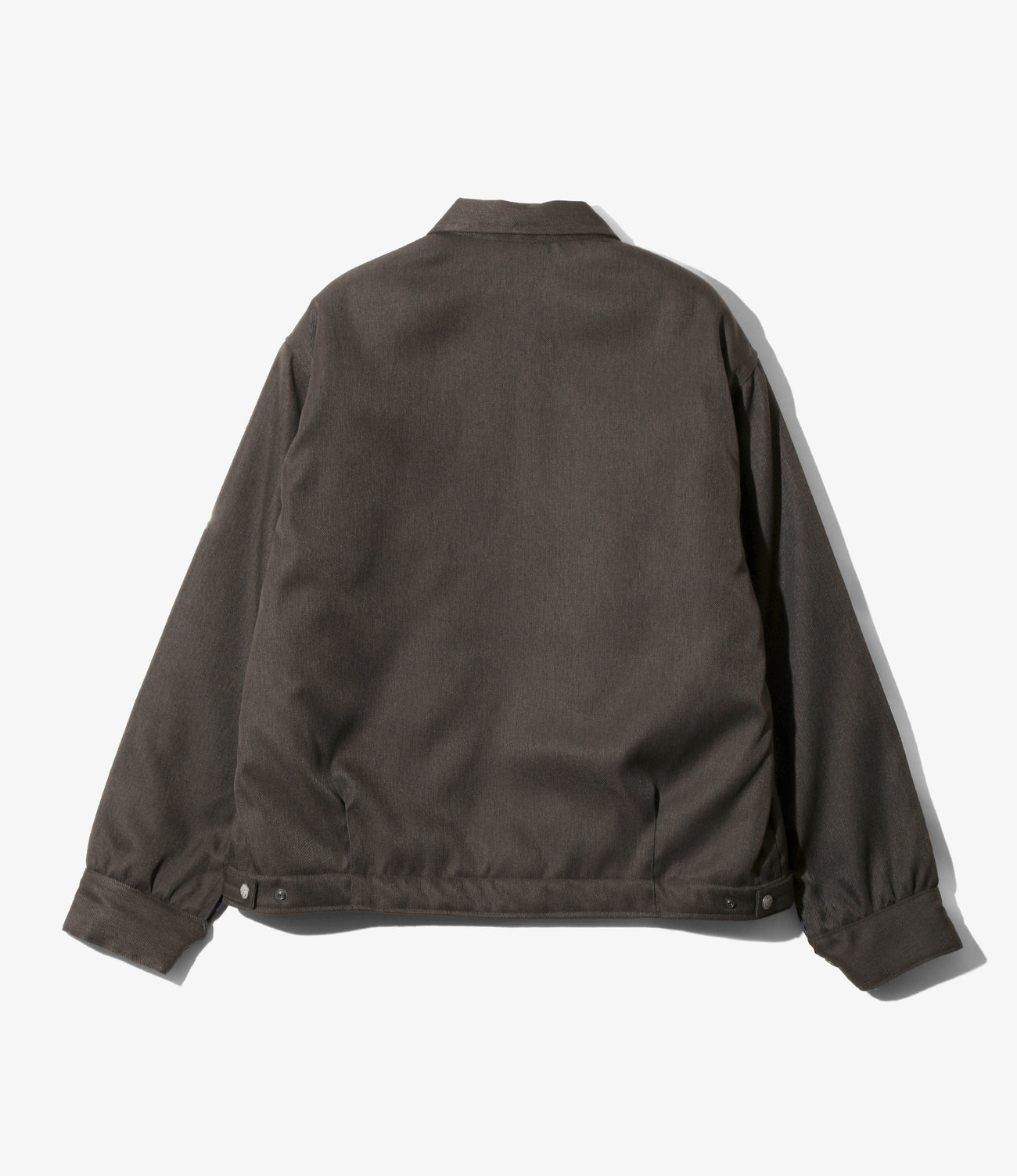 Railroad Zip Jacket - Melange Double Cloth
