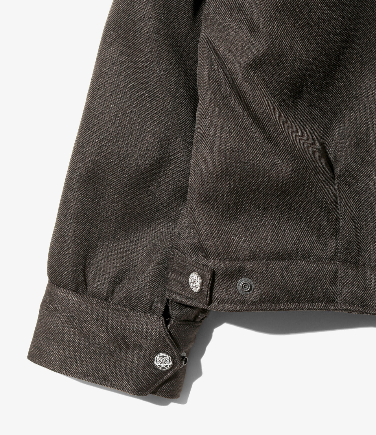 Railroad Zip Jacket - Melange Double Cloth