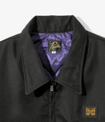 Railroad Zip Jacket - Melange Double Cloth