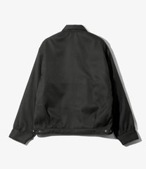 Railroad Zip Jacket - Melange Double Cloth