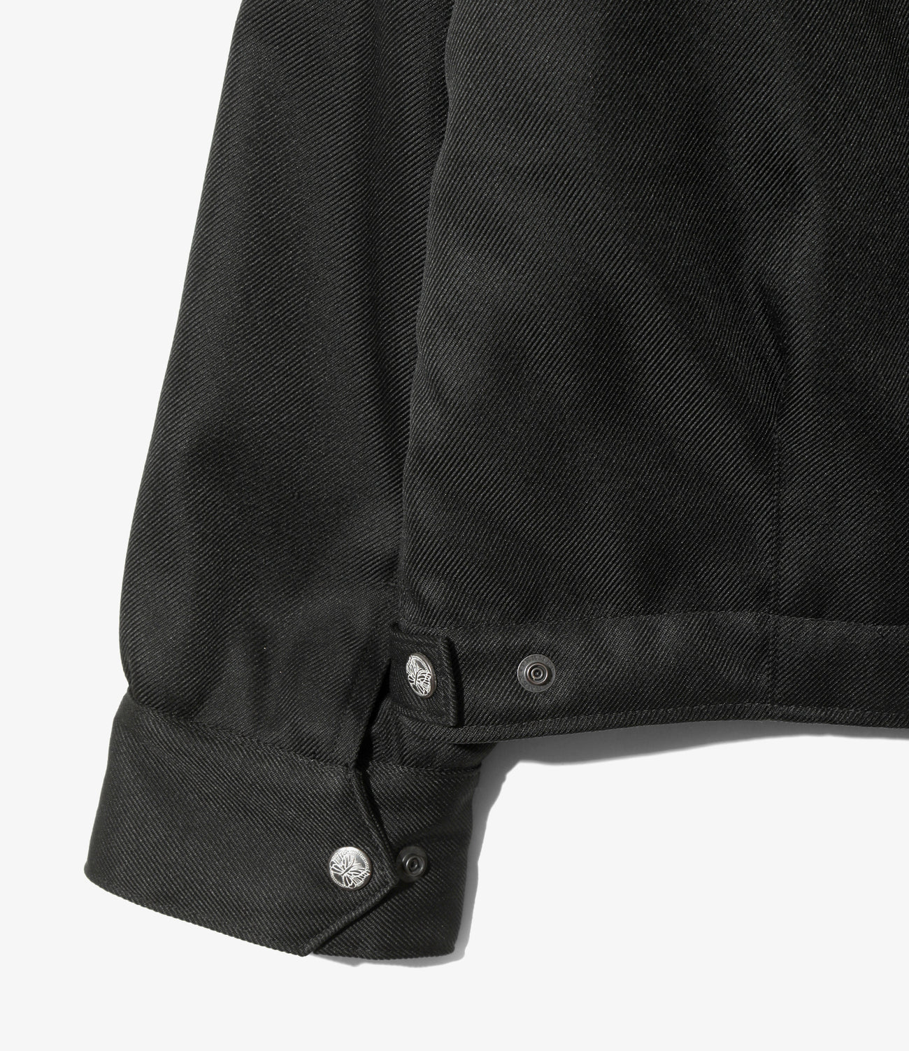 Railroad Zip Jacket - Melange Double Cloth