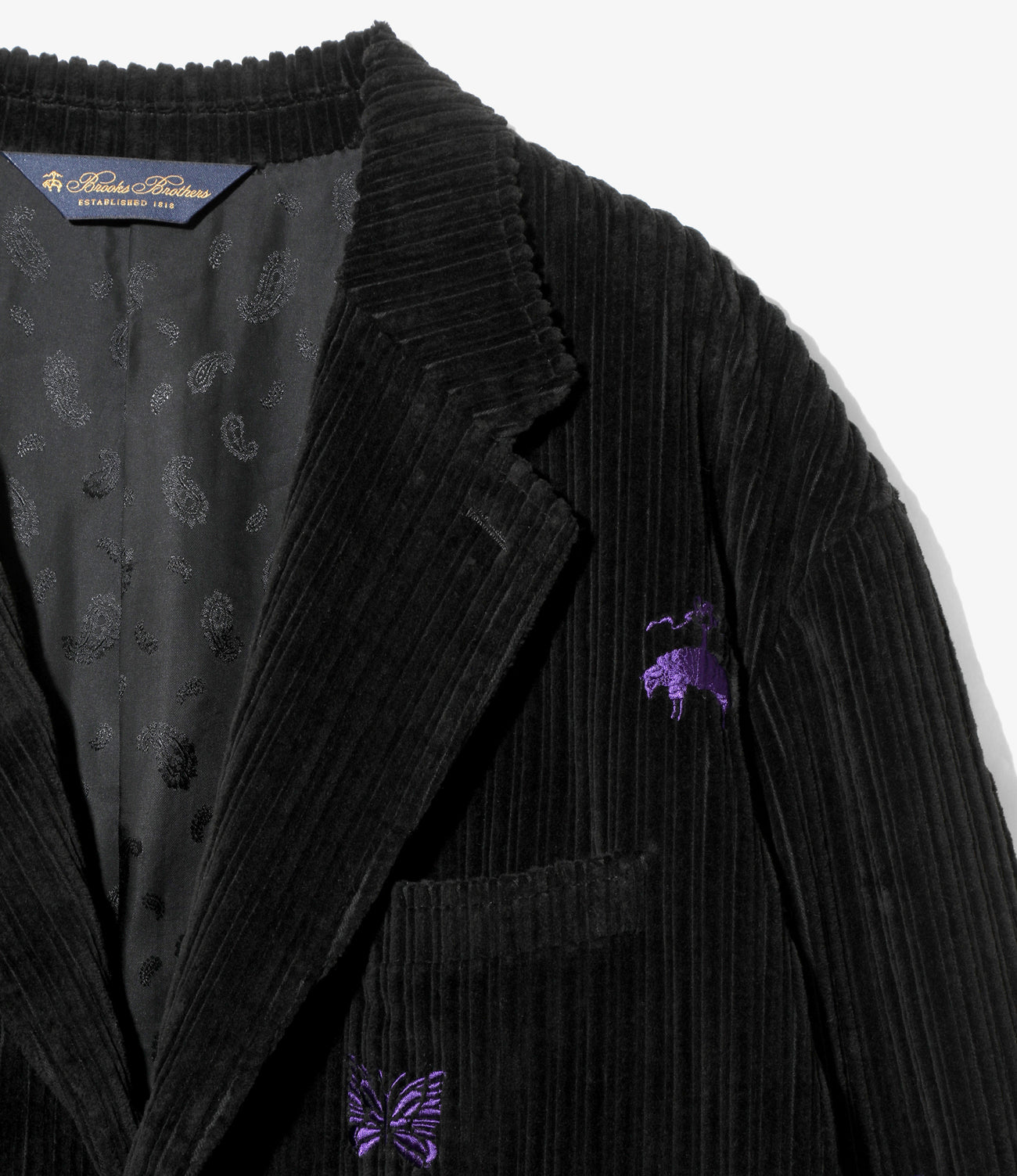 〈NEEDLES〉 x 〈BROOKS BROTHERS〉3B Sack Jacket - Emb. Corduroy