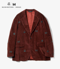 〈NEEDLES〉 x 〈BROOKS BROTHERS〉3B Sack Jacket - Emb. Corduroy