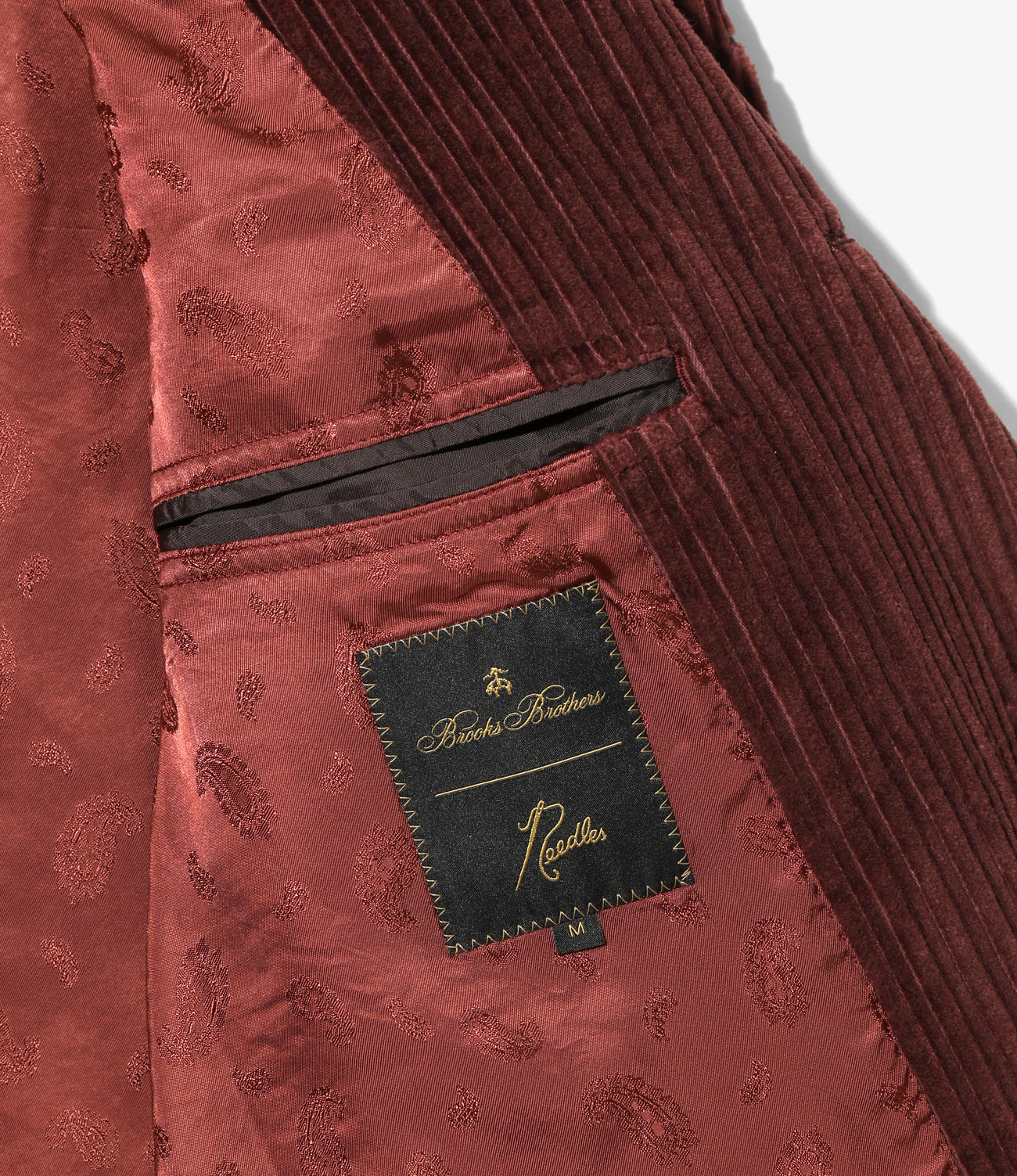 〈NEEDLES〉 x 〈BROOKS BROTHERS〉3B Sack Jacket - Emb. Corduroy