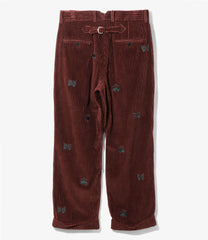 〈NEEDLES〉 x 〈BROOKS BROTHERS〉Wide Trousers - Emb. Corduroy