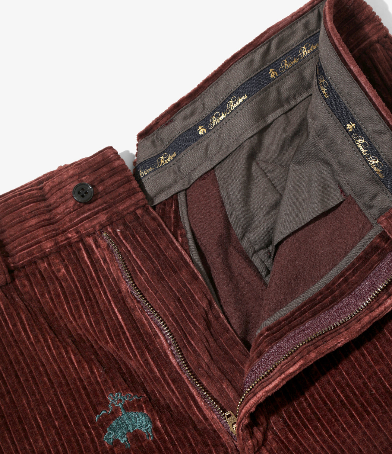 〈NEEDLES〉 x 〈BROOKS BROTHERS〉Wide Trousers - Emb. Corduroy