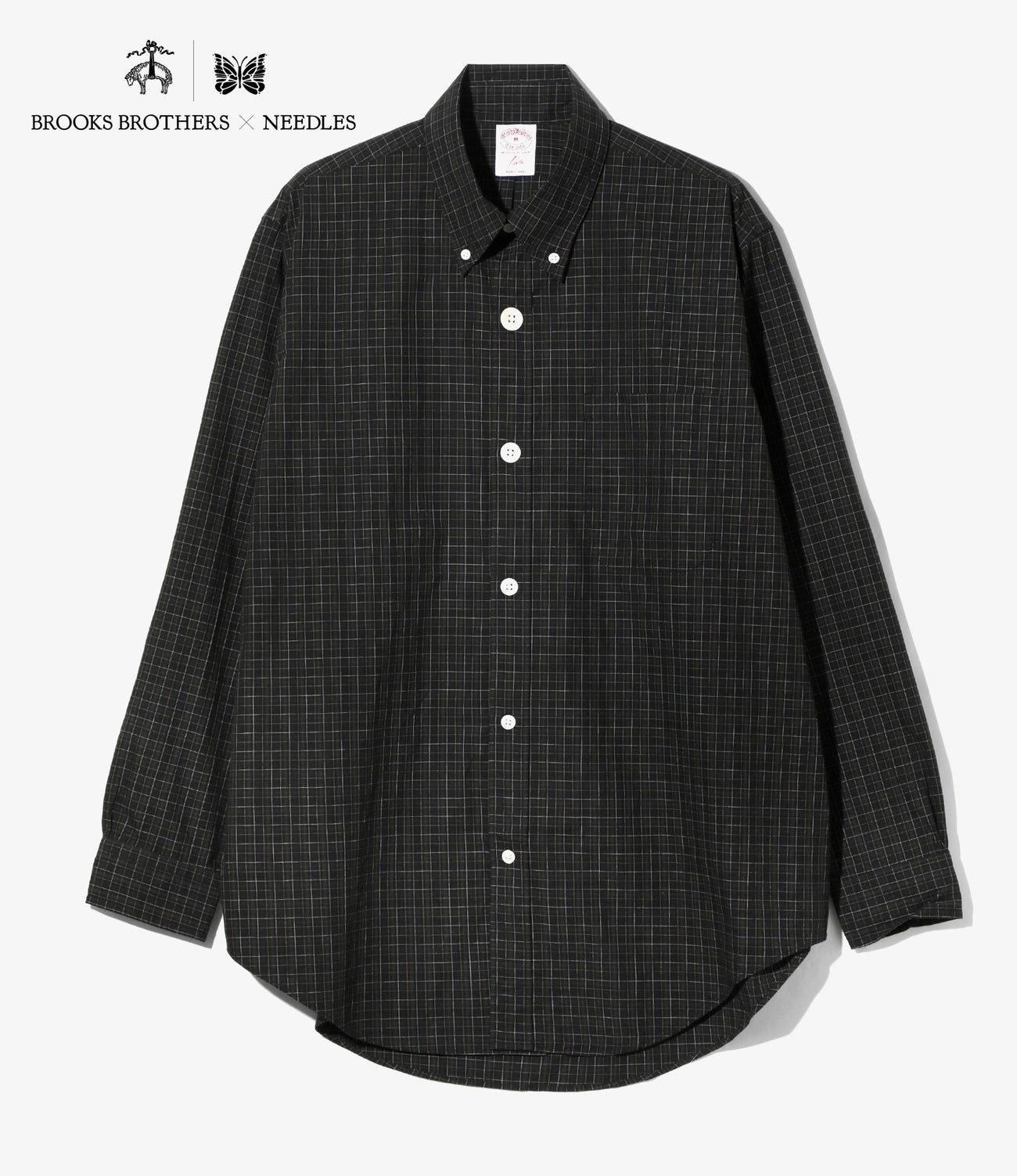 〈NEEDLES〉 x 〈BROOKS BROTHERS〉Multi Button BD Shirt