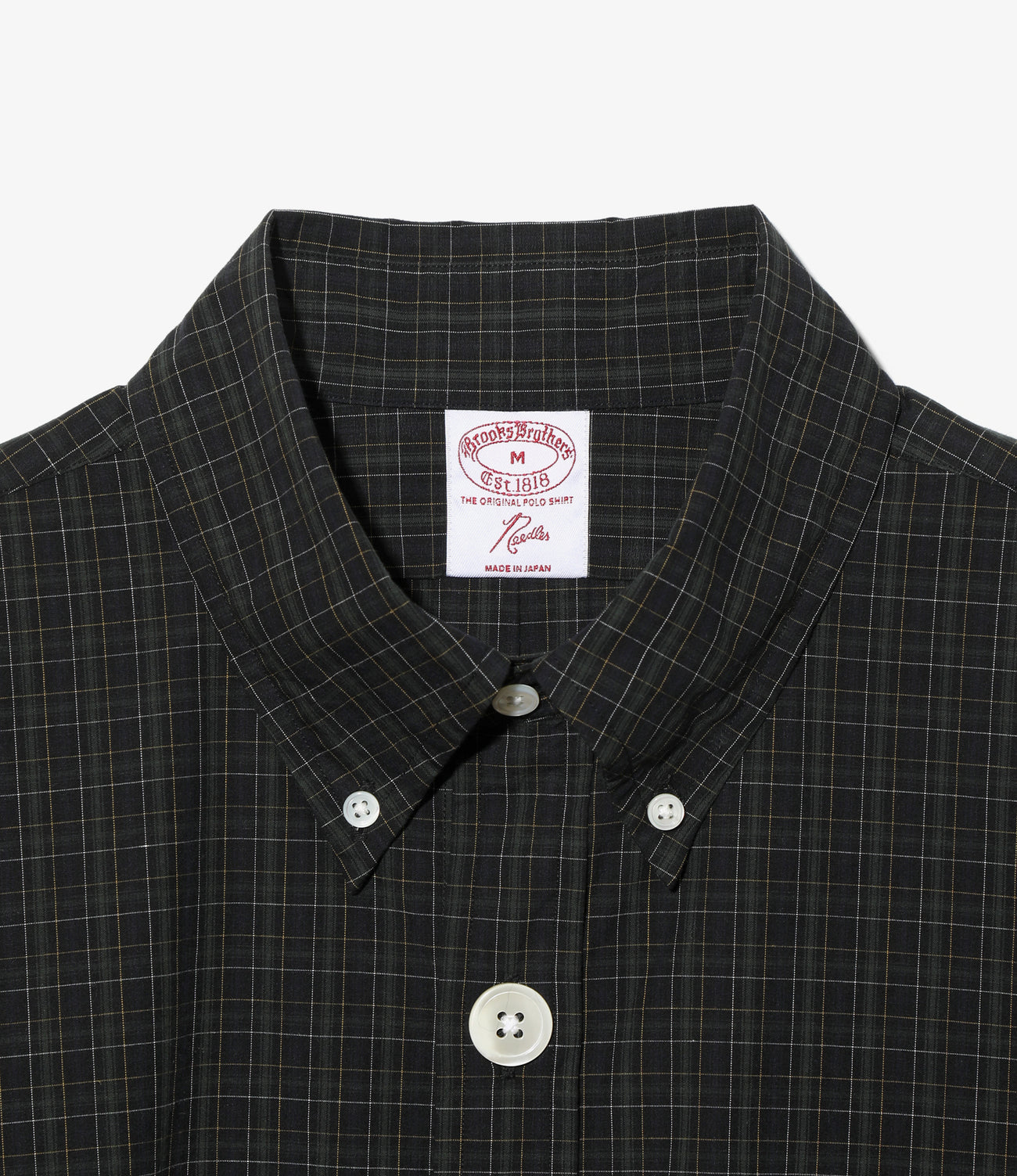 〈NEEDLES〉 x 〈BROOKS BROTHERS〉Multi Button BD Shirt