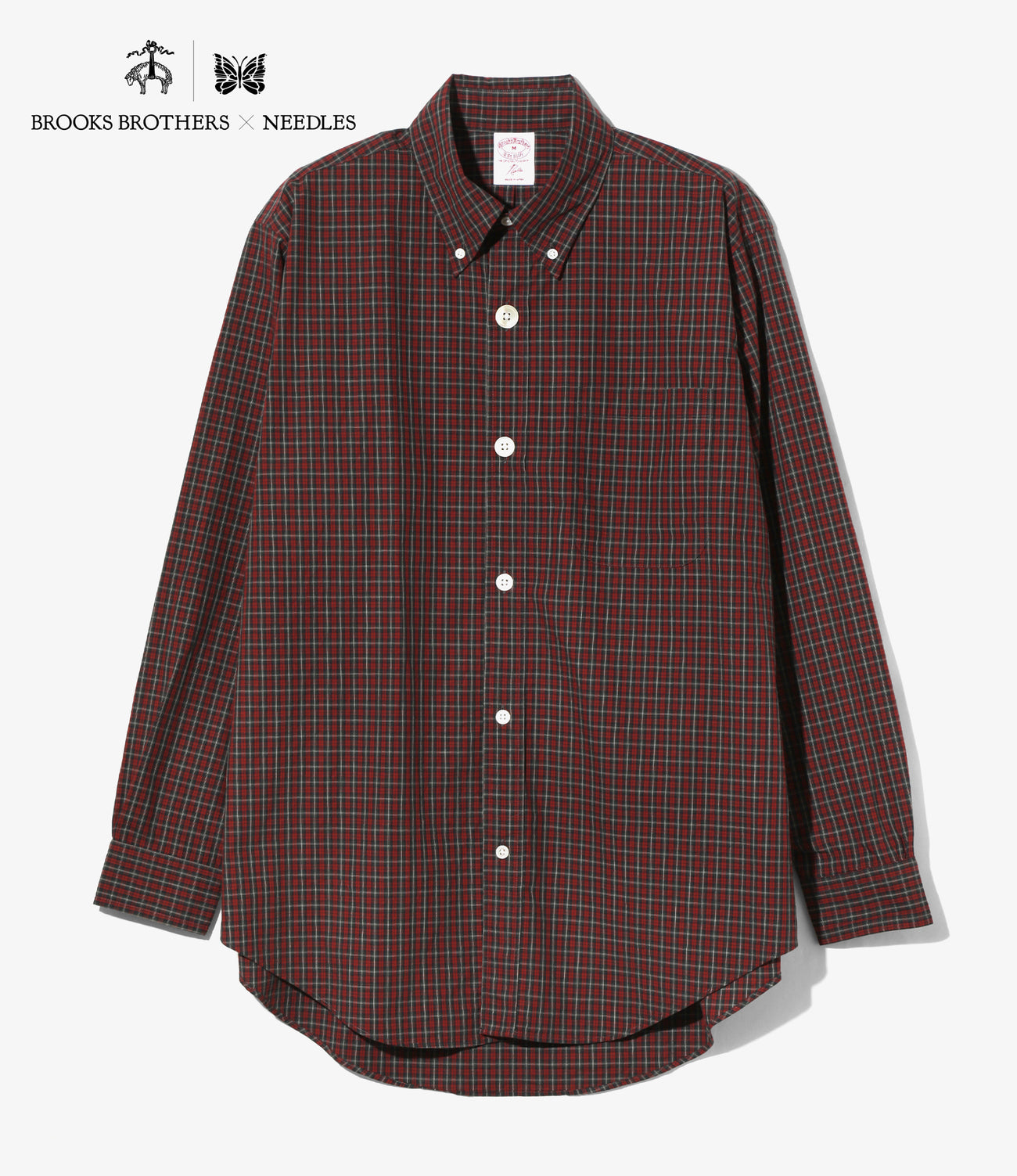 〈NEEDLES〉 x 〈BROOKS BROTHERS〉Multi Button BD Shirt