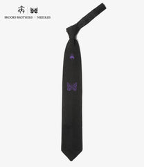 〈NEEDLES〉 x 〈BROOKS BROTHERS〉Emb. Silk Knit Tie
