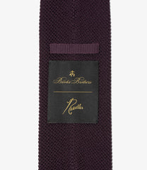 〈NEEDLES〉 x 〈BROOKS BROTHERS〉Emb. Silk Knit Tie