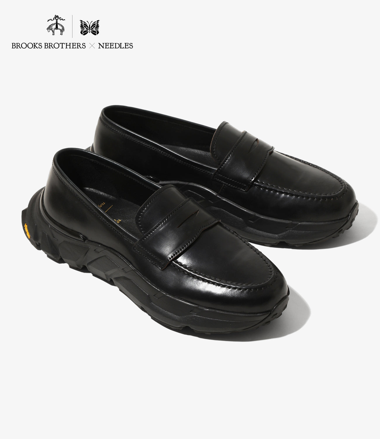 〈NEEDLES〉 x 〈BROOKS BROTHERS〉Penny Loafer - Shell Cordovan