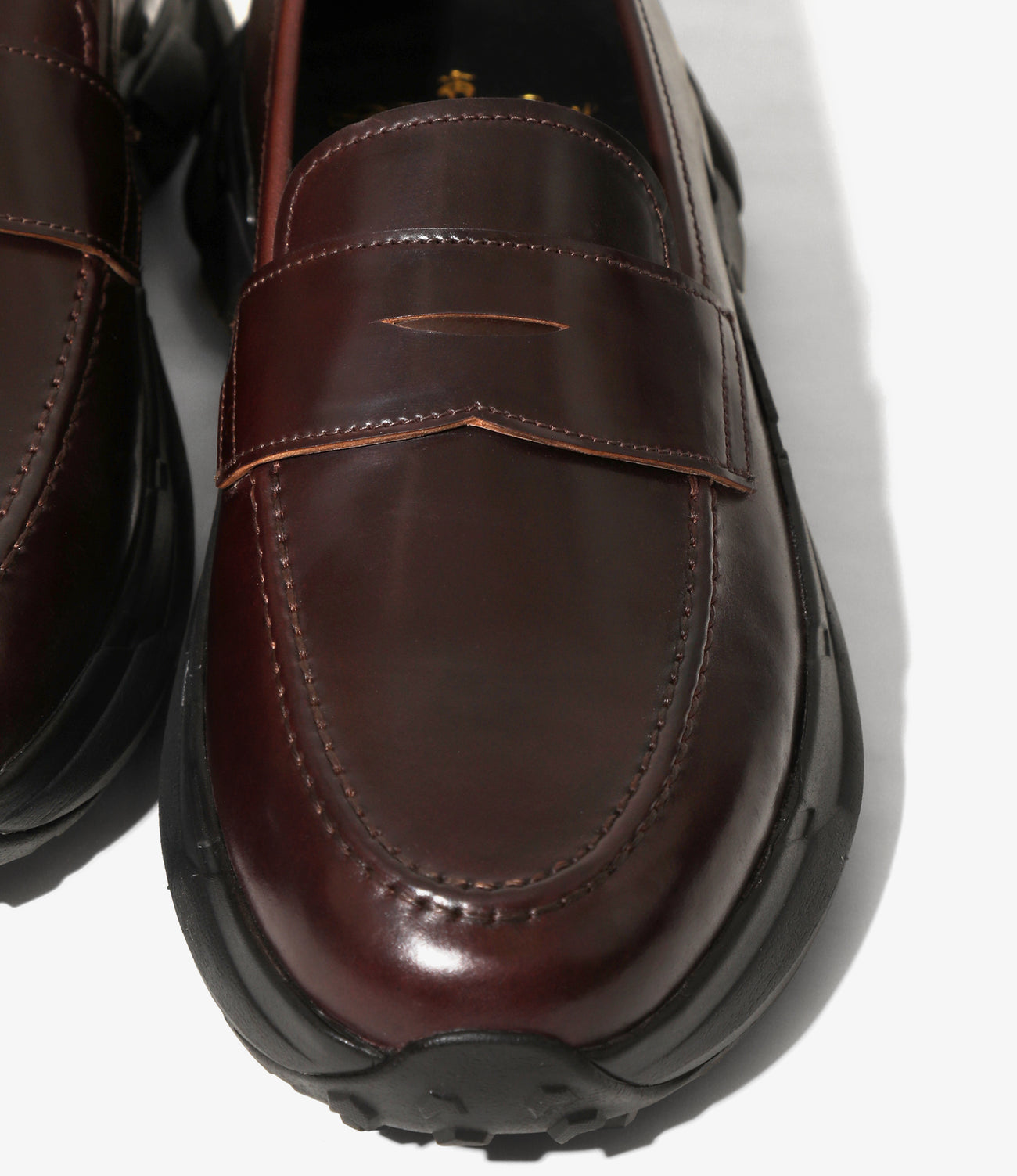 〈NEEDLES〉 x 〈BROOKS BROTHERS〉Penny Loafer - Shell Cordovan