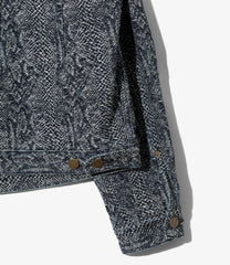 Darts Jean Jacket - 13oz Python Jacquard