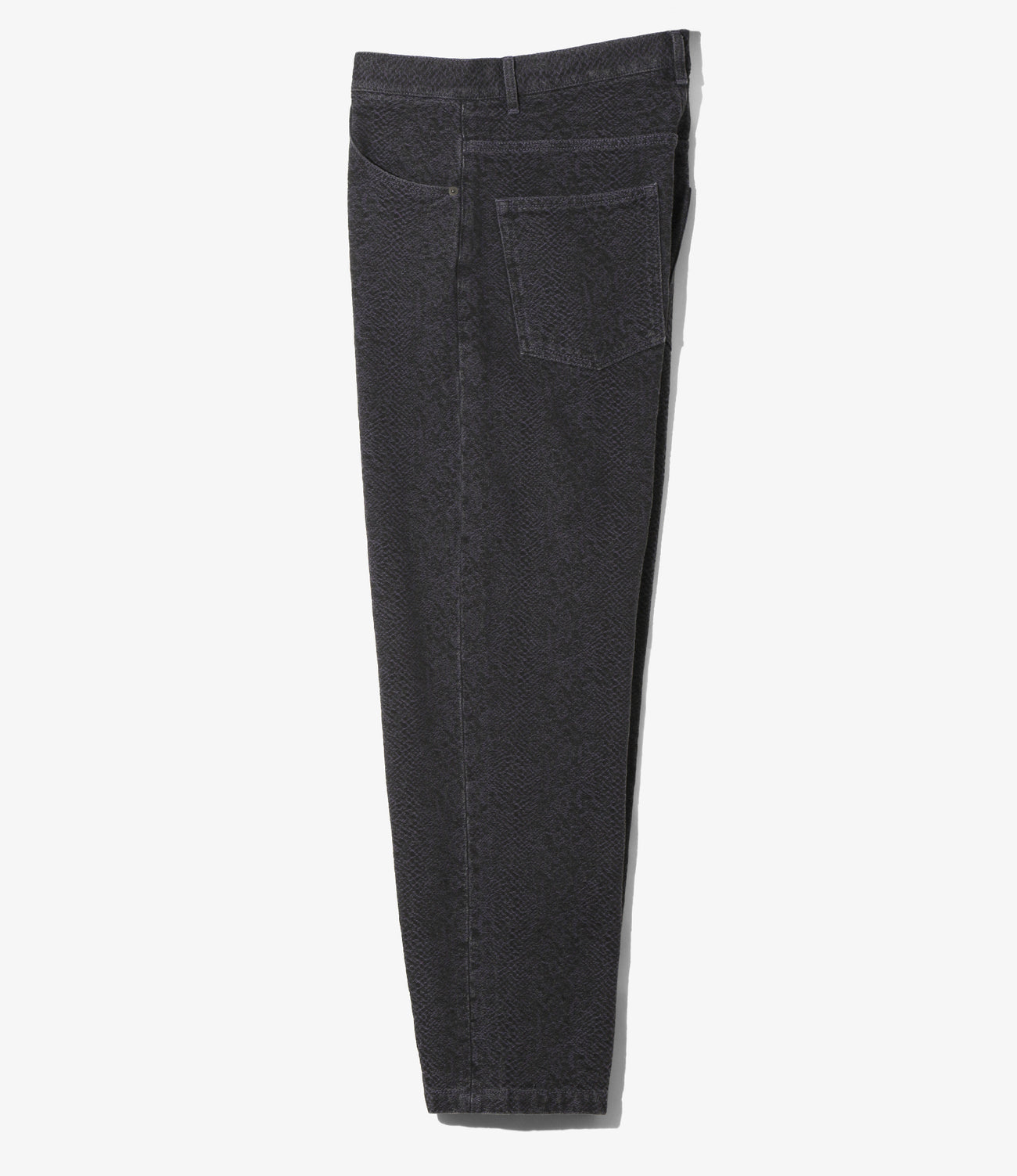 Darts Cut Jean - 13oz Python Jacquard