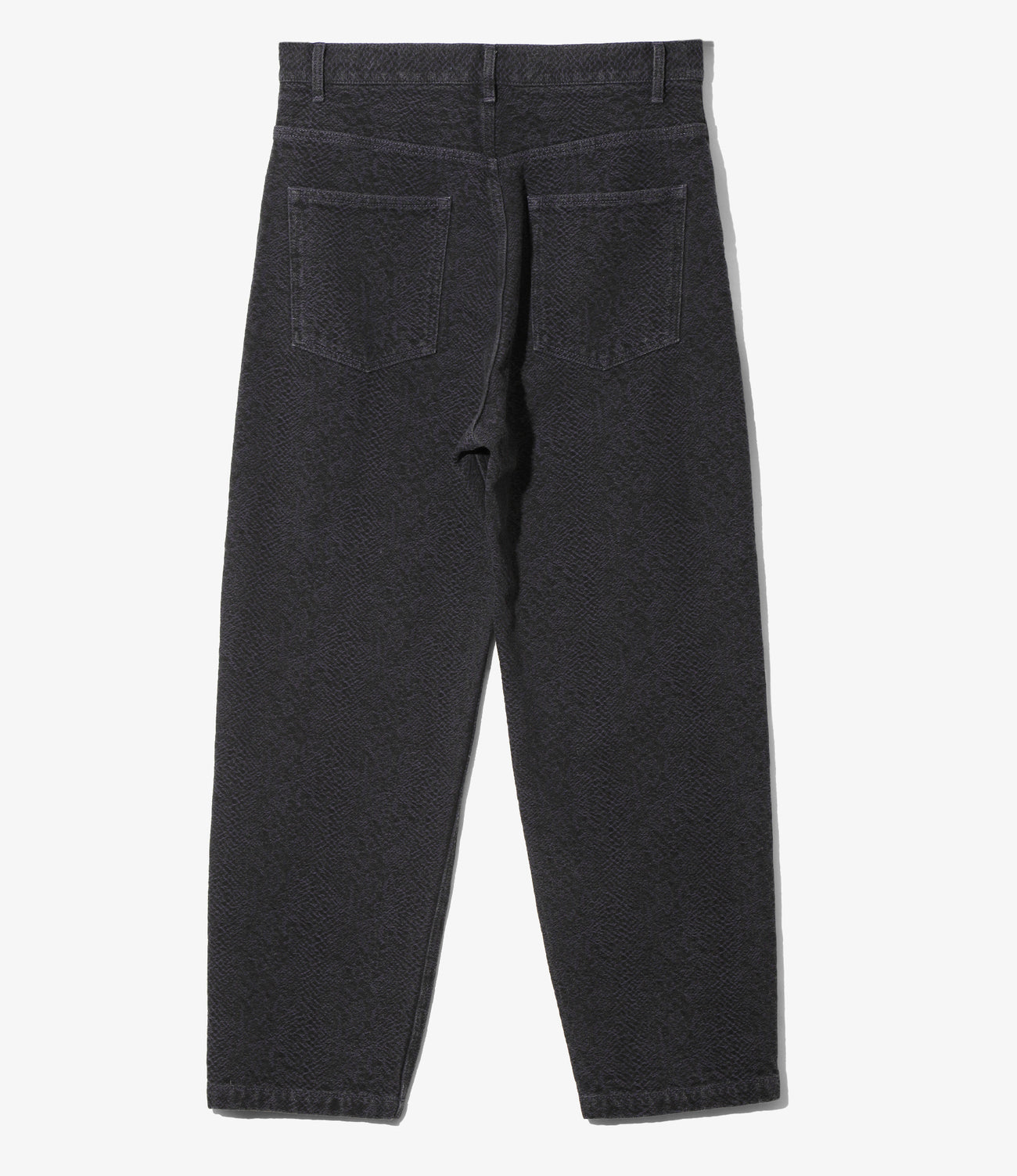 Darts Cut Jean - 13oz Python Jacquard