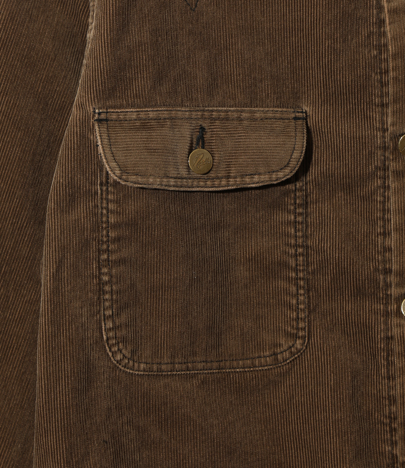 Papillon Emb. Jean Jacket - 14W Corduroy