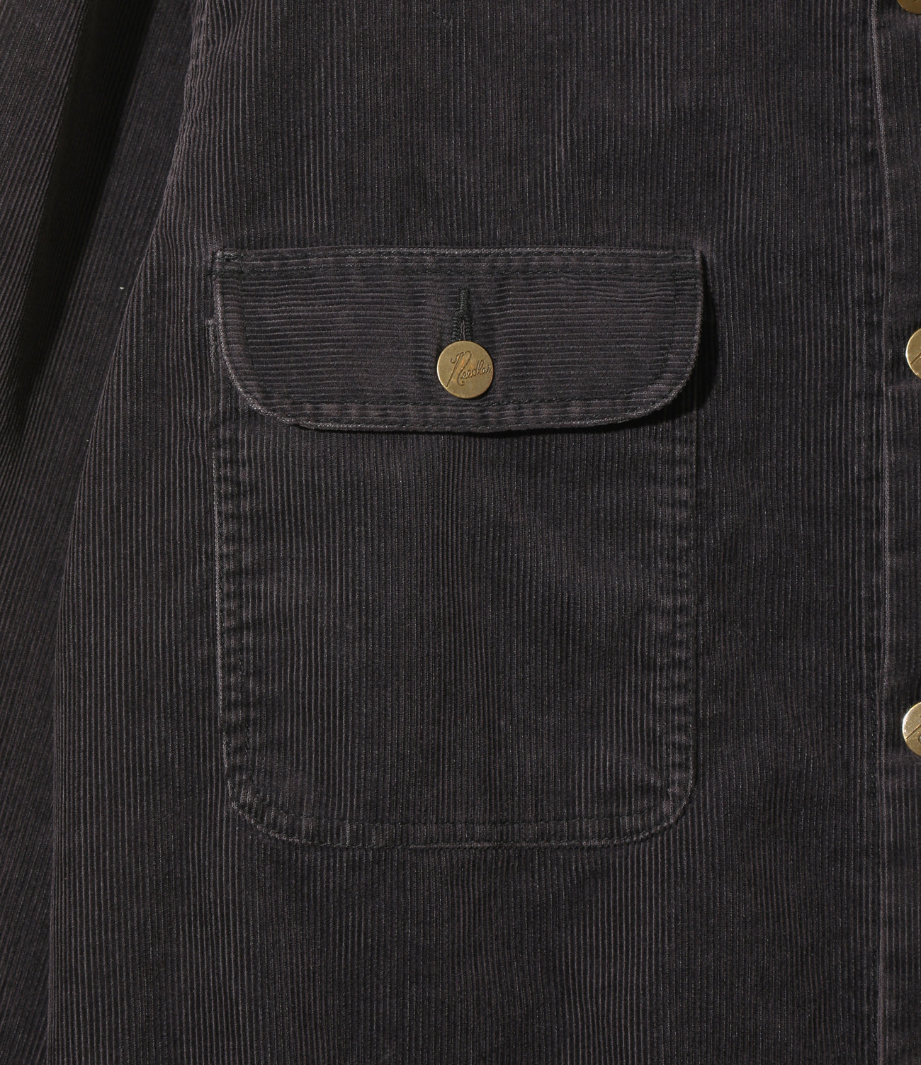 Papillon Emb. Jean Jacket - 14W Corduroy