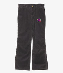 Papillon Emb. Boot-Cut Jean-14W Cord