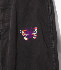 Papillon Emb. Boot-Cut Jean-14W Cord