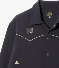 Piping Cowboy Jacket - Poly Double Cloth