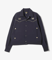 Piping Cowboy Jacket - Poly Double Cloth