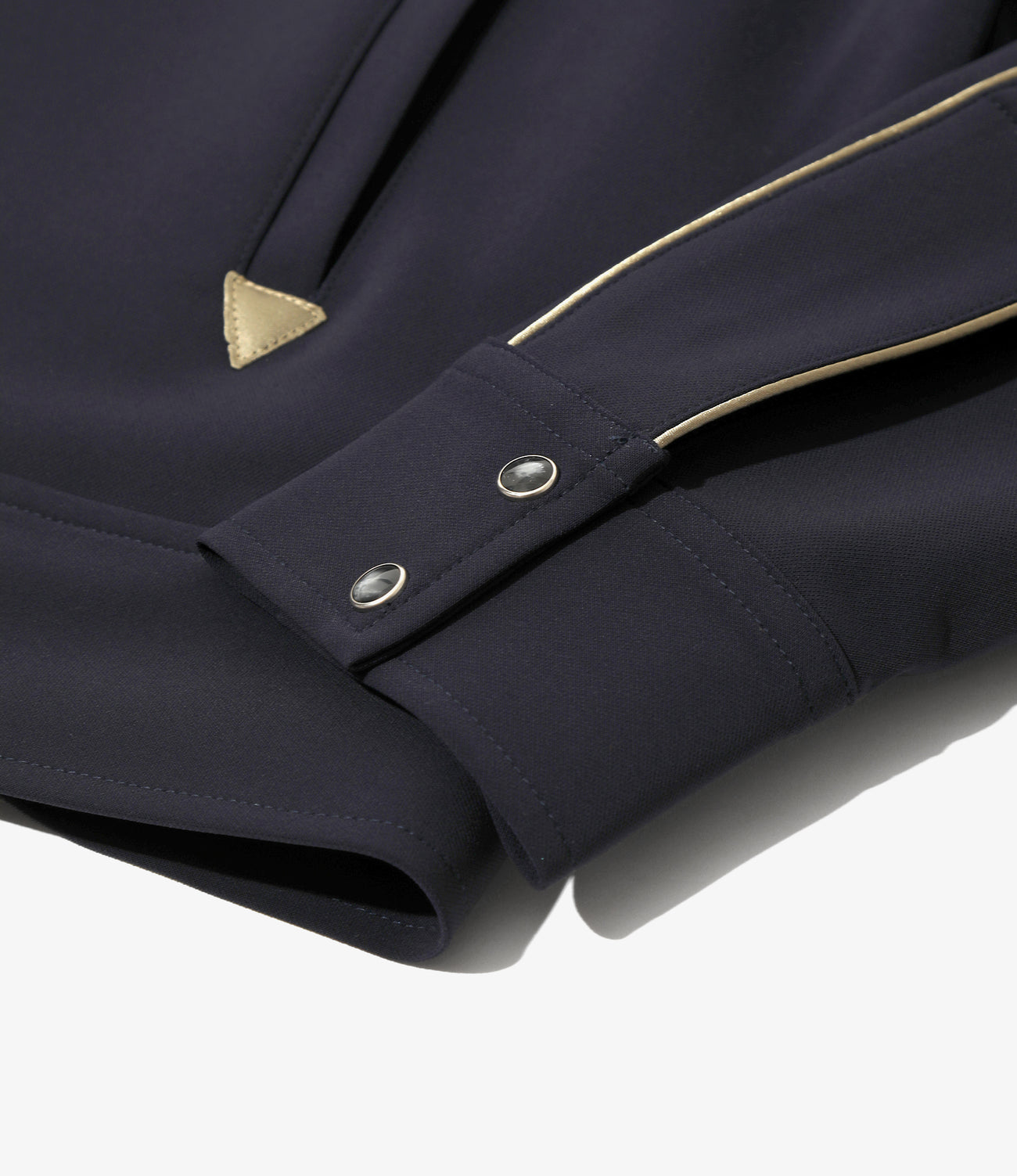 Piping Cowboy Jacket - Poly Double Cloth