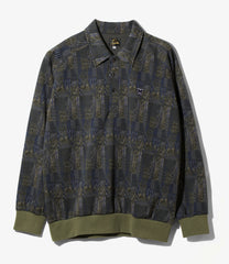 Pullover Knit Shirt - Poly Jq. / Abstract