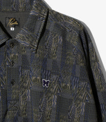 Pullover Knit Shirt - Poly Jq. / Abstract