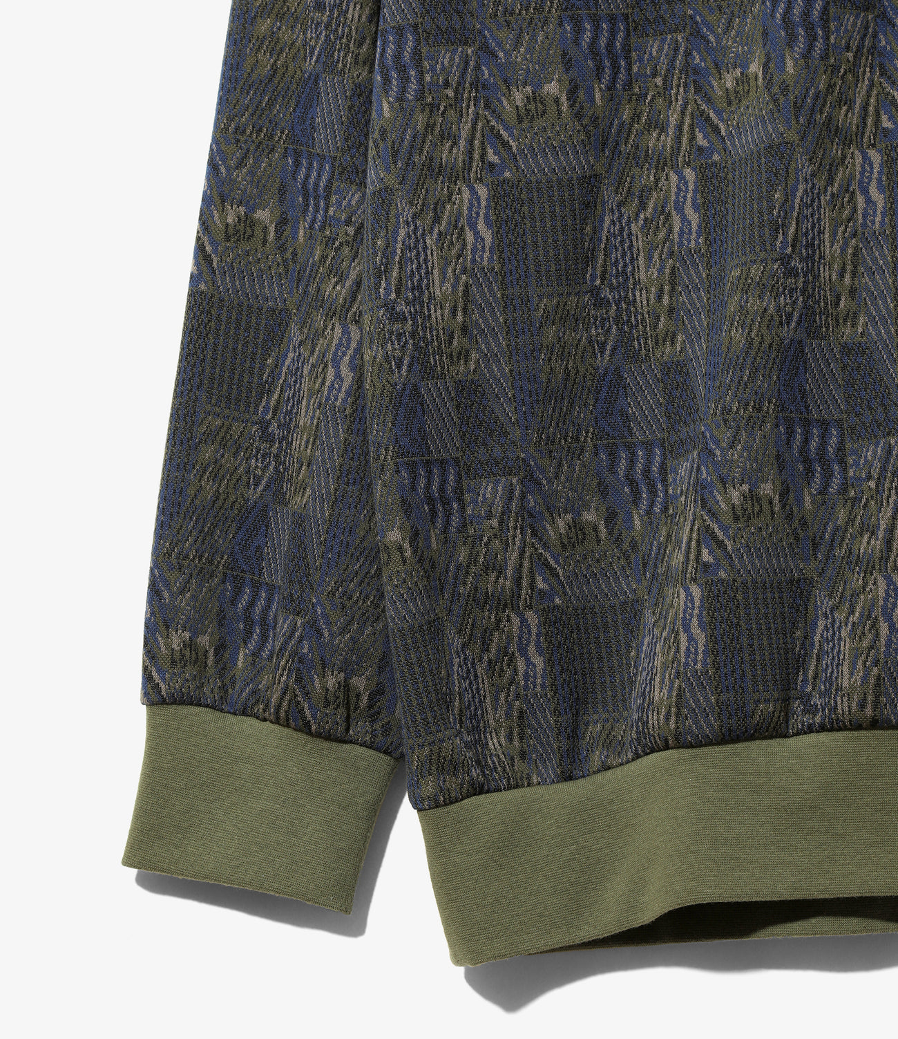 Pullover Knit Shirt - Poly Jq. / Abstract