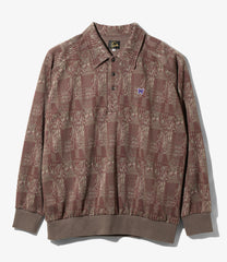 Pullover Knit Shirt - Poly Jq. / Abstract
