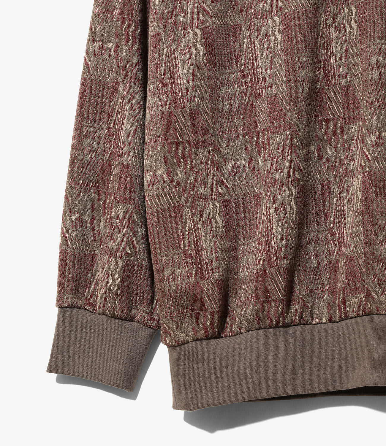 Pullover Knit Shirt - Poly Jq. / Abstract