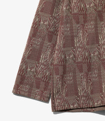 V Neck Cardigan - Poly Jq. / Abstract