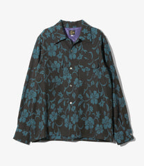 Classic Shirt - Hibiscus Jacquard