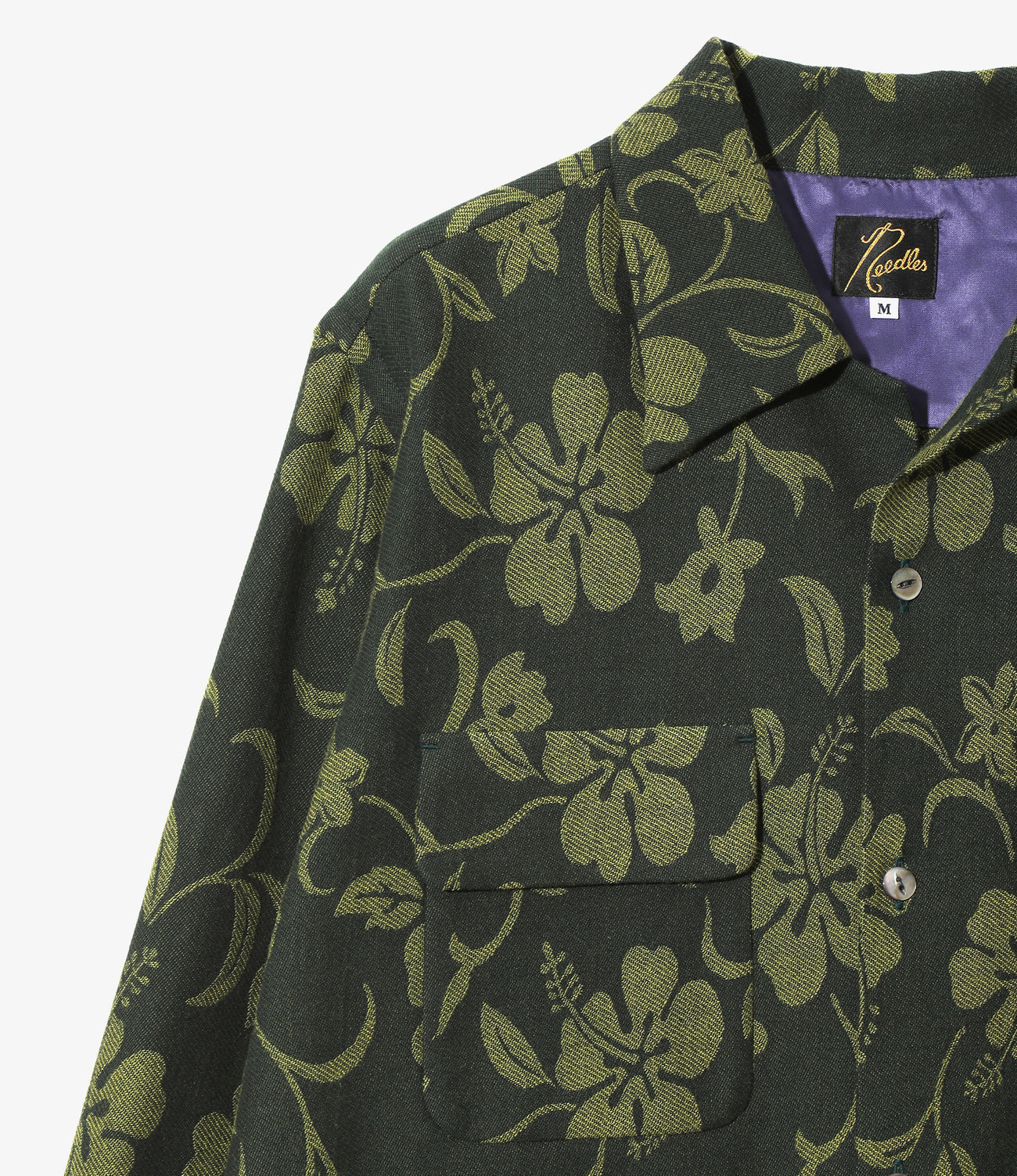 Classic Shirt - Hibiscus Jacquard