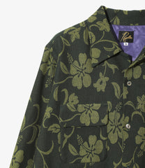 Classic Shirt - Hibiscus Jacquard